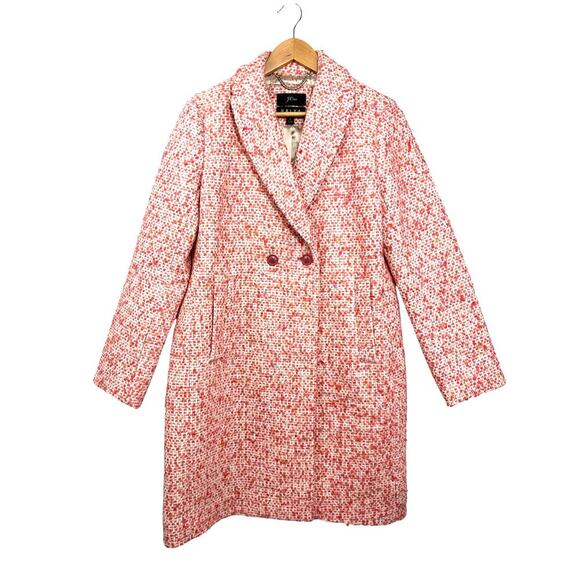 J. Crew Daphne Topcoat in Italian Tweed Wool Blend Size 6 - Picture 8 of 16
